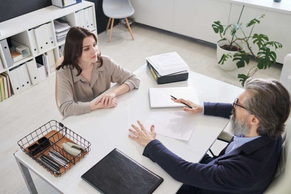 Job Interview In Office